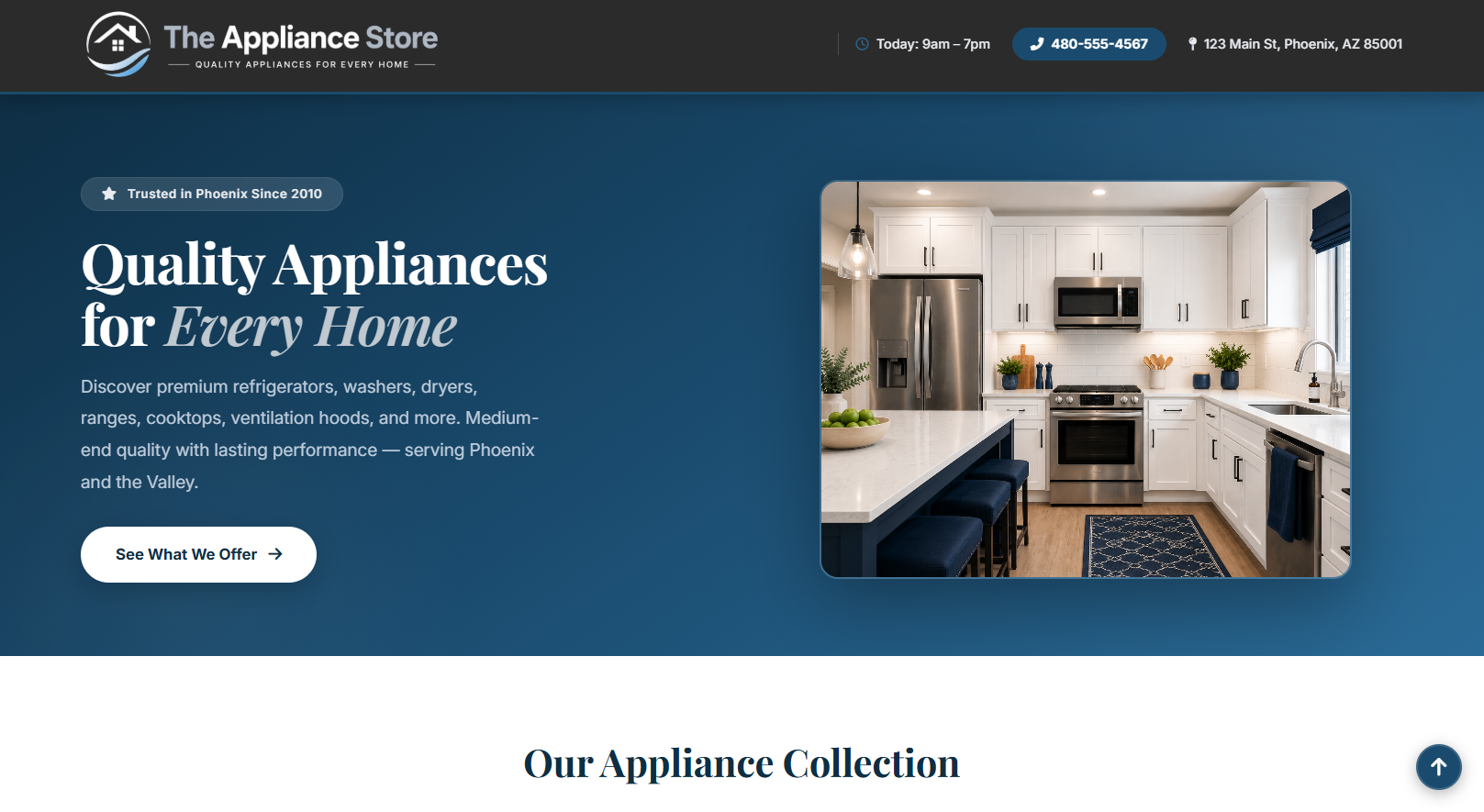 Appliance Store Design Inspiration