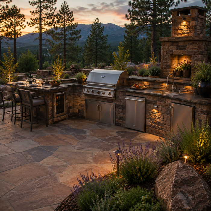 Outdoor kitchen